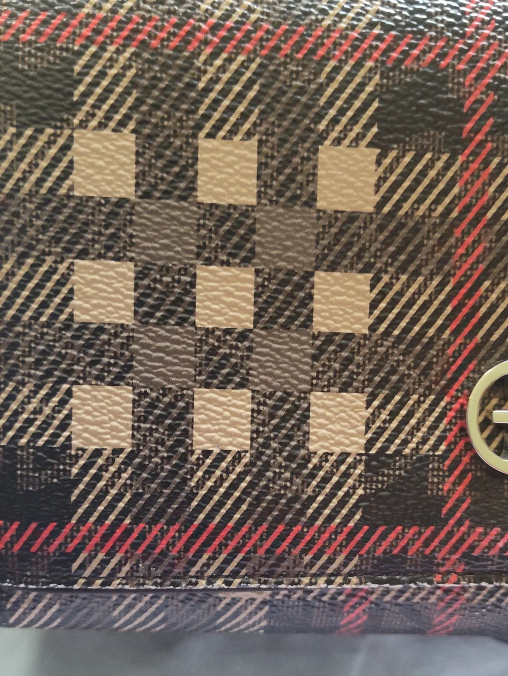 Giani Bernini stylish plaid